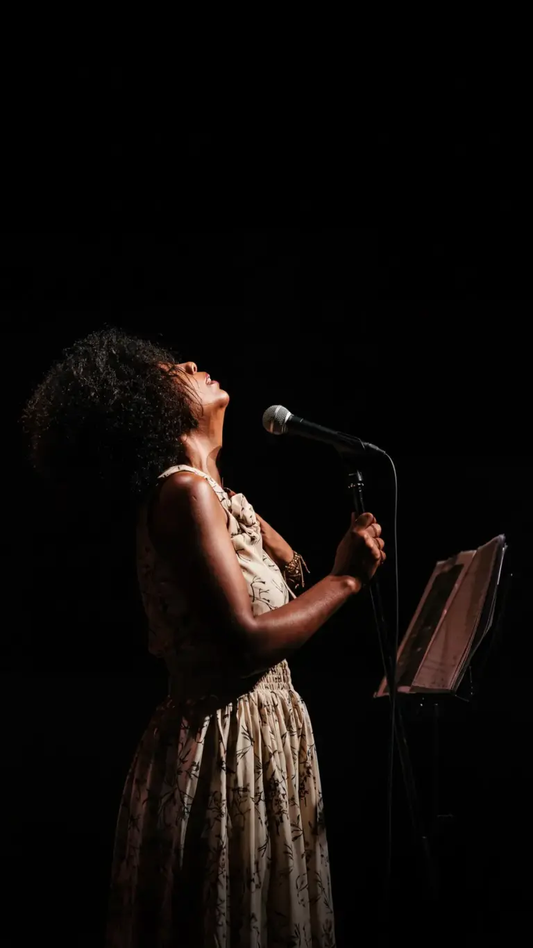 Live on stage