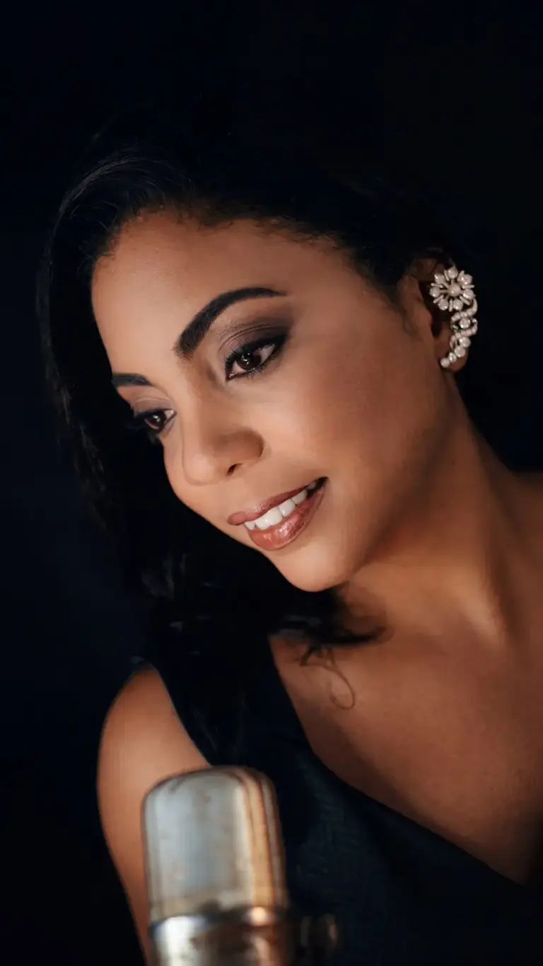 Portrait in low light